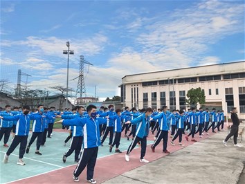 danh sách đăng ký học tự chọn GDTC - Khóa D14 - Đợt học 4