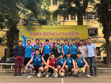 Thầy trò Trường Đại học Điện lực cháy hết mình với Hội thao 2018
